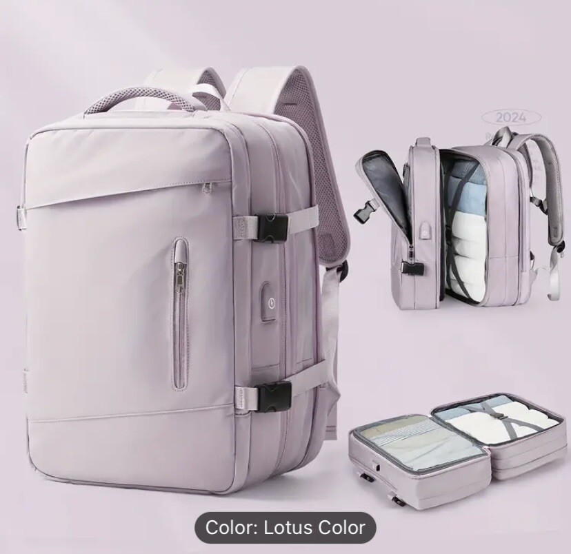 ✅ Flight-Approved Carry on Personal Item Backpack ✈️(45cmx22cmx33cm)