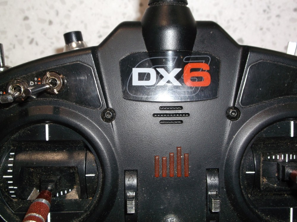 Spektrum Transmitter DX6 SPM6750 DSMX Telemetry System