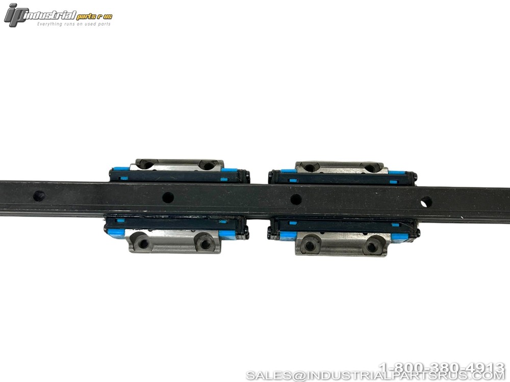 IKO MHT 15 HS2 & MHT 15 PS2 Linear Bearing Block System, 39.5" Rail