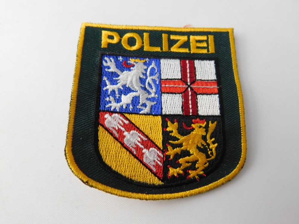 GERMAN POLICE PATCH SHOULDER POLIZEI PEACE KEEPER SECURITY SAFETY