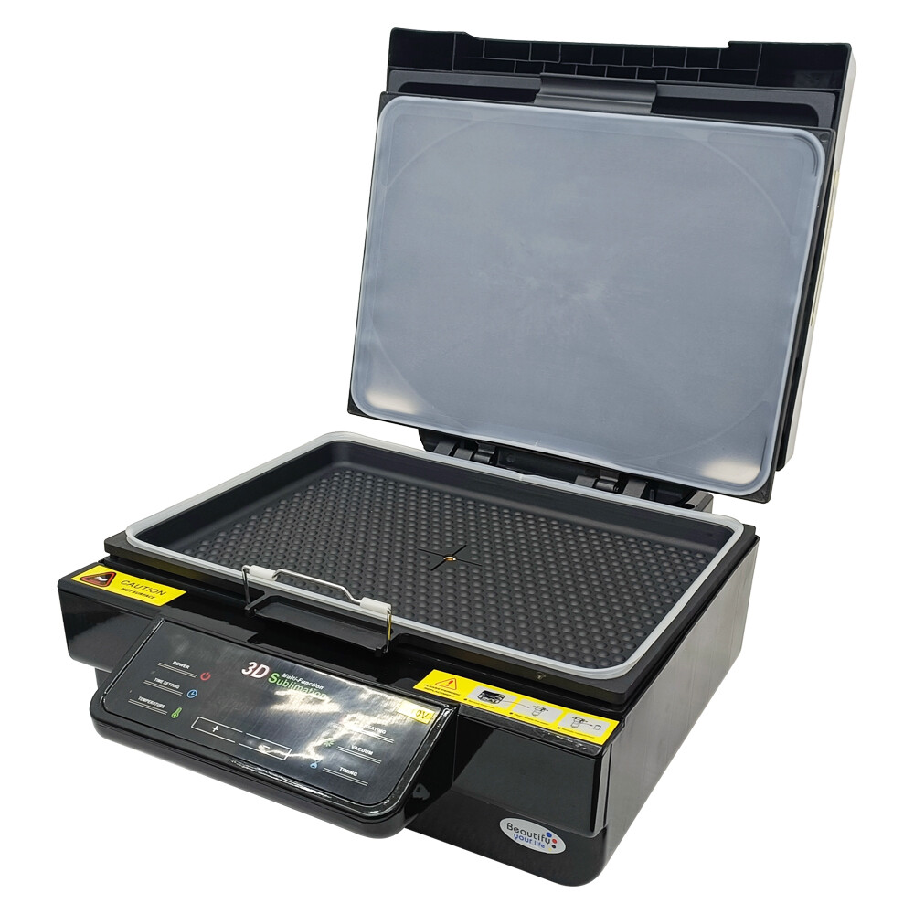 Heat Press Multi-Function 3D Sublimation Machine 2800W 3D Vacuum Sublimation Set