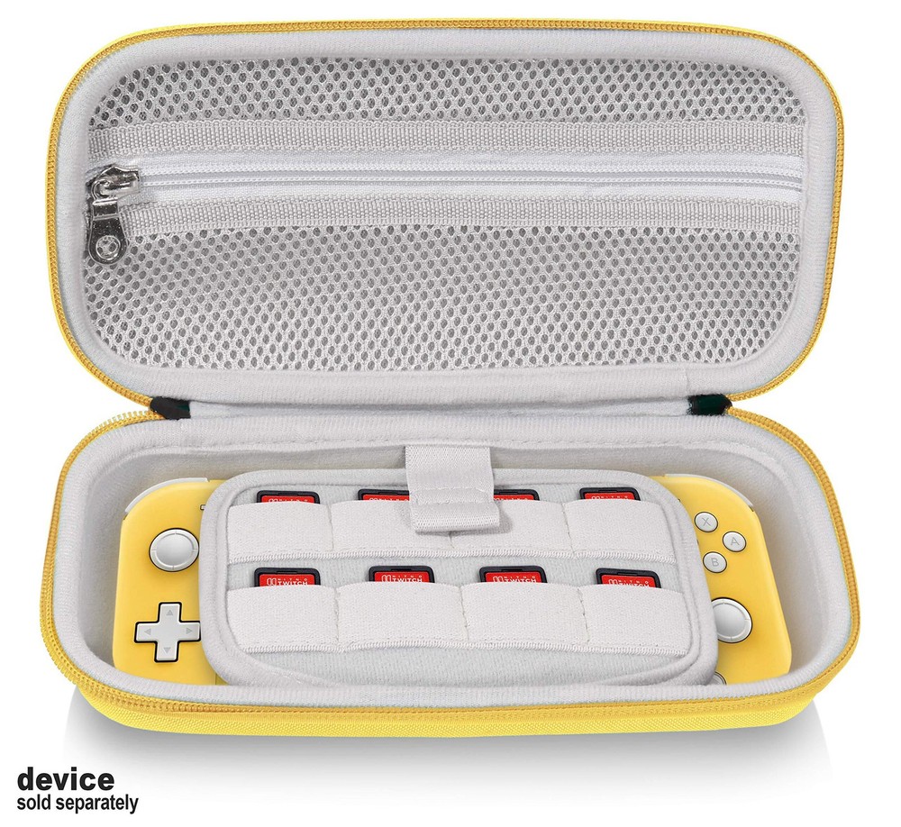 GETGEAR Case for Nintendo Switch Lite, divide panel for extra Screen protection,