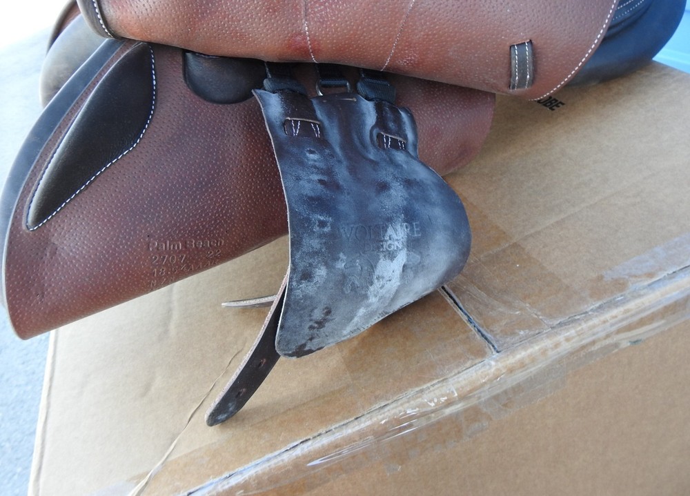 Voltaire Design Palm Beach Saddle 18.5" 4AAAR - NICE!