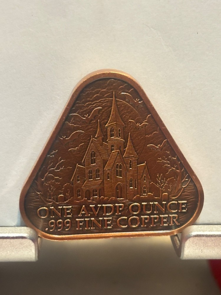 Halloween 1 Ounce Copper Candy Corn Coin