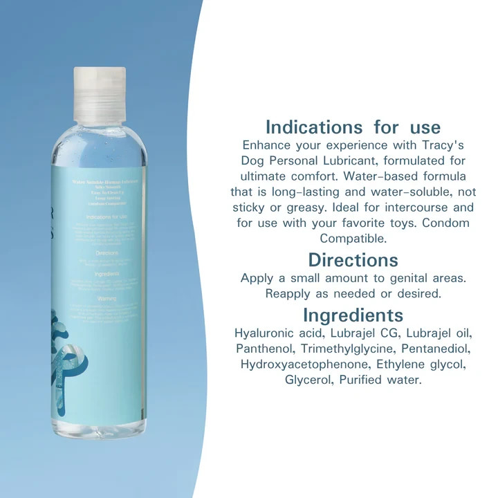 Tracer’s Dog Water Based Lubricant Natural Feeling