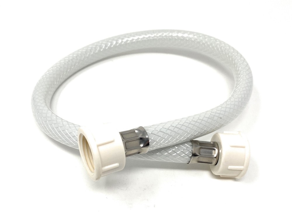 20 inch Braided PVC Water Supply Line 1/2 x 1/2 Female Nuts USED for Sinks