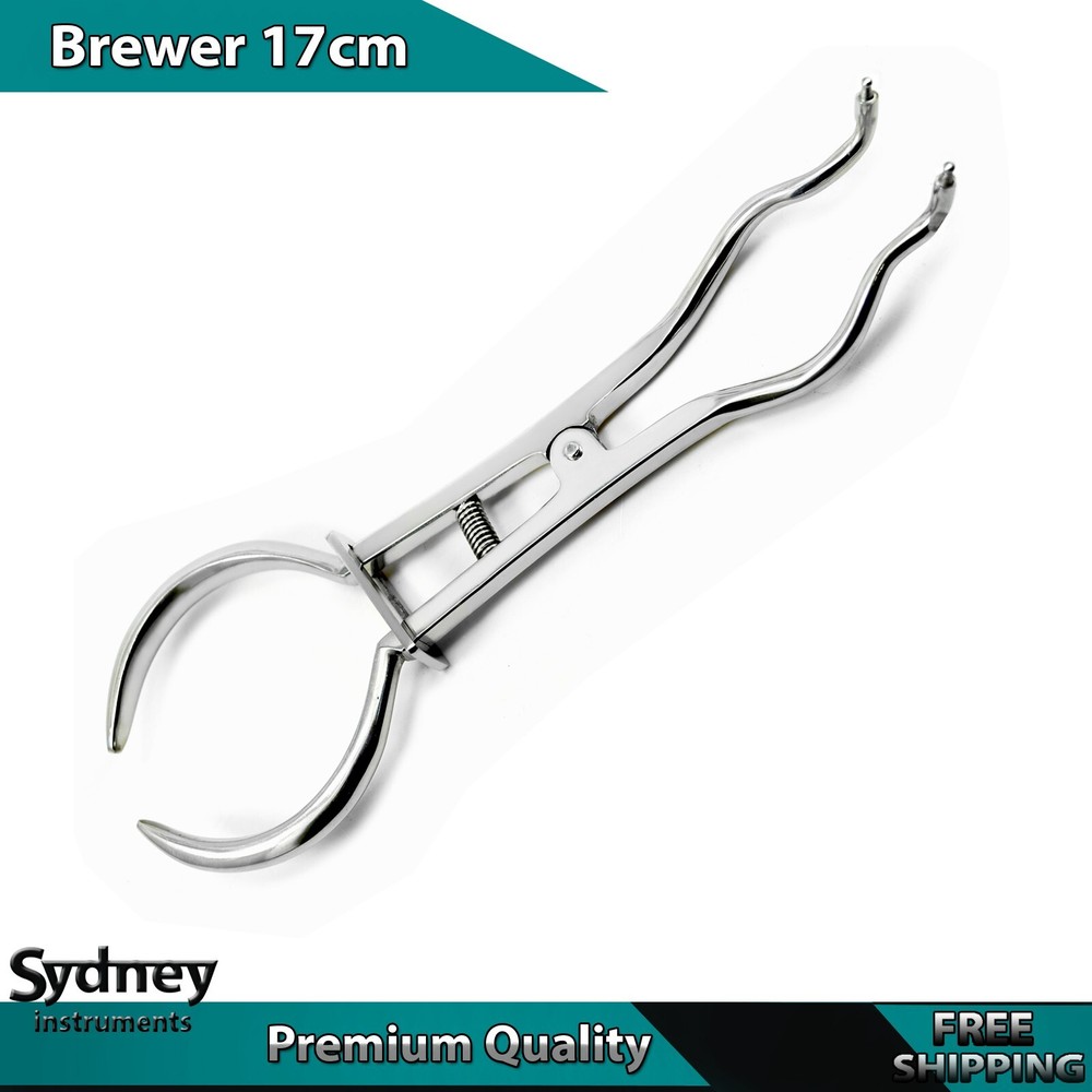 Endodontic Restorative Forceps Brewer Rubber Dam Instruments