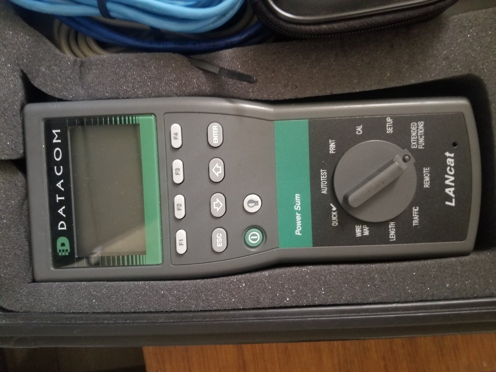 DATACOM LANsystem5 Cable Tester