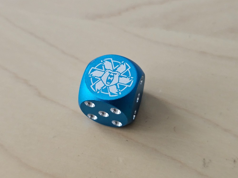 Battletech Metal Die - Clan Ghost Bear, Catalyst Mechwarrior Lostech