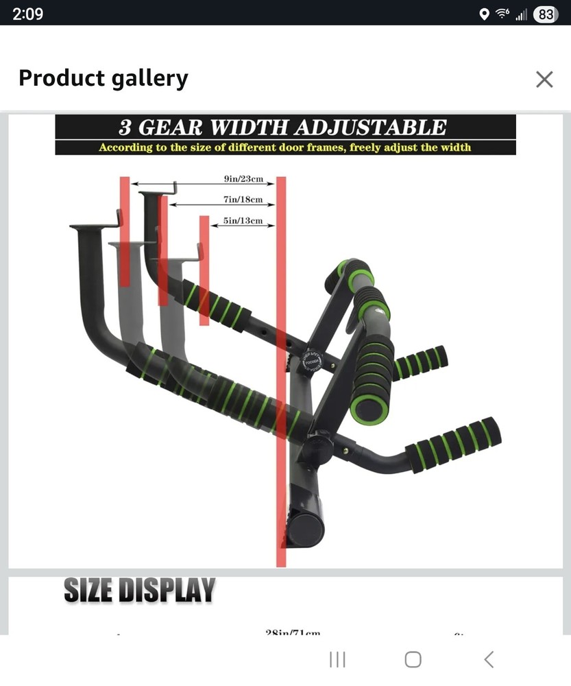 Multi-Functional Doorway Pull-Up Bar - Perfect for Various Exercises & Training