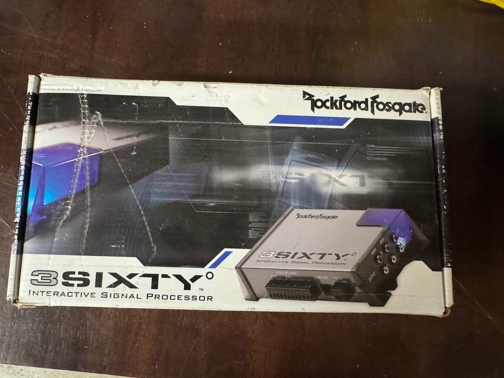 Rockford Fosgate 3SIXTY.1 Interactive Signal Processor