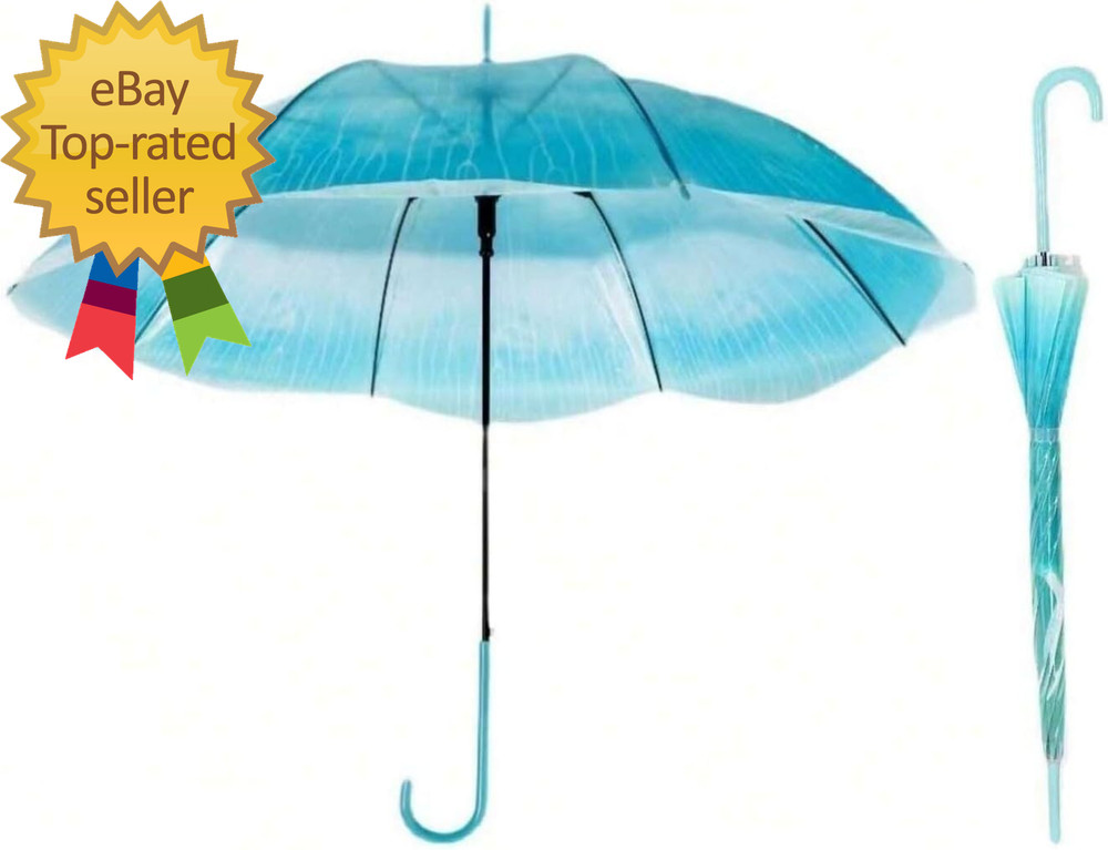 Jellyfish Transparent Umbrella Romantic Creative Cute Automatic Open