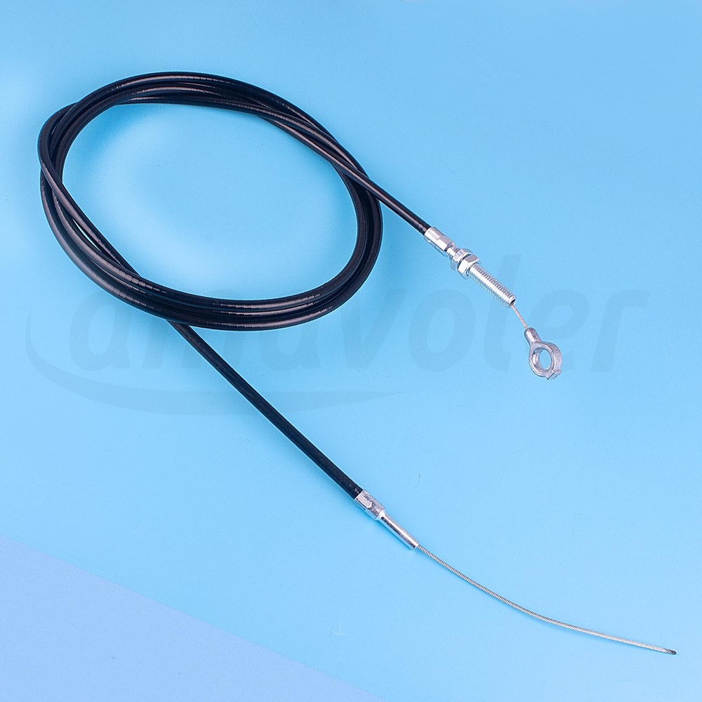 amavoler 90" Long Throttle Cable 8173 with 82" Casing Replacement for Black