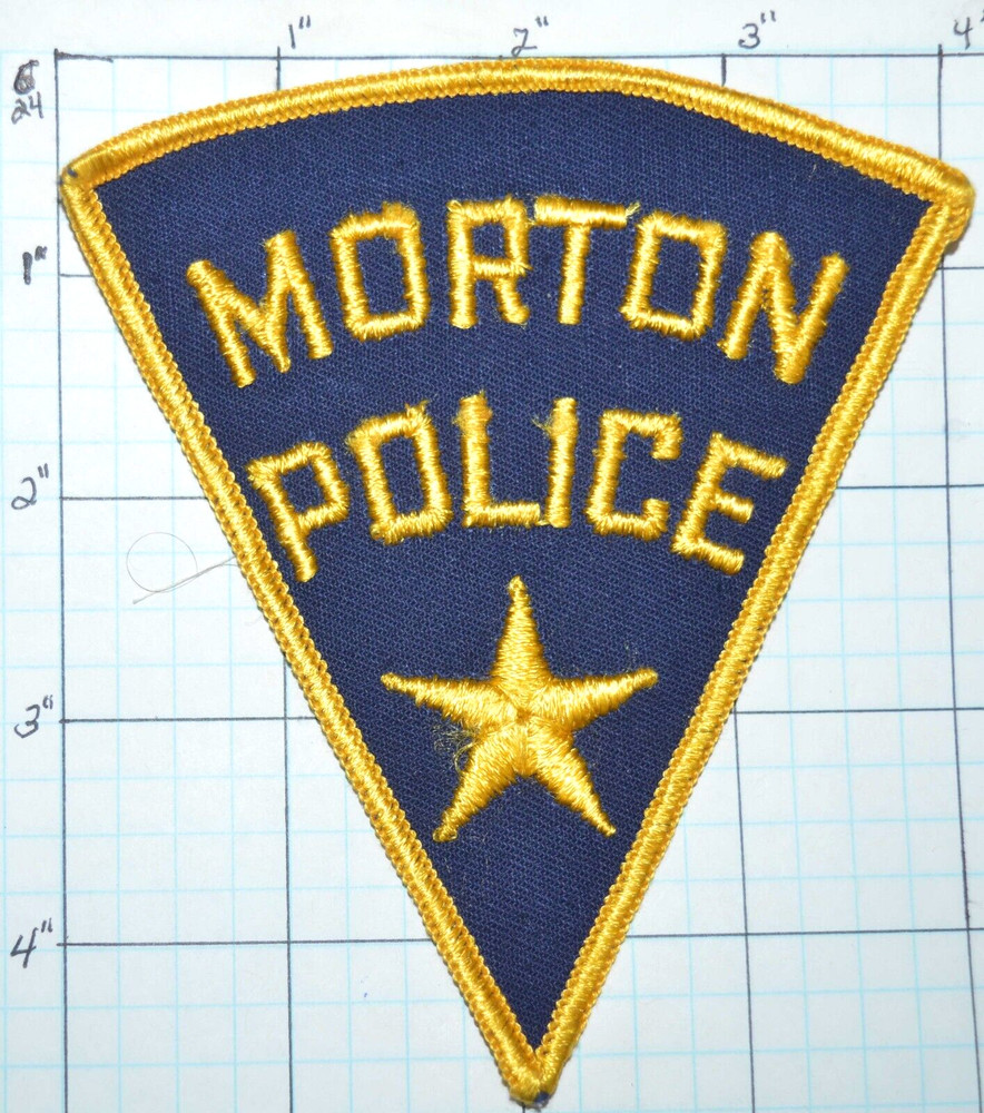 ILLINOIS, MORTON POLICE DEPT PATCH