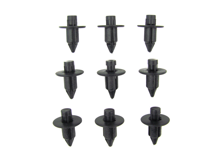 NEW 9-Piece Cowl Grille Vent Panel Molded Clip Fastener Set For TRACKER SIDEKICK