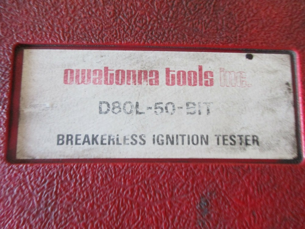 OWATONNA D80L-50-BIT BREAKERLESS IGNITION TESTER TOOL