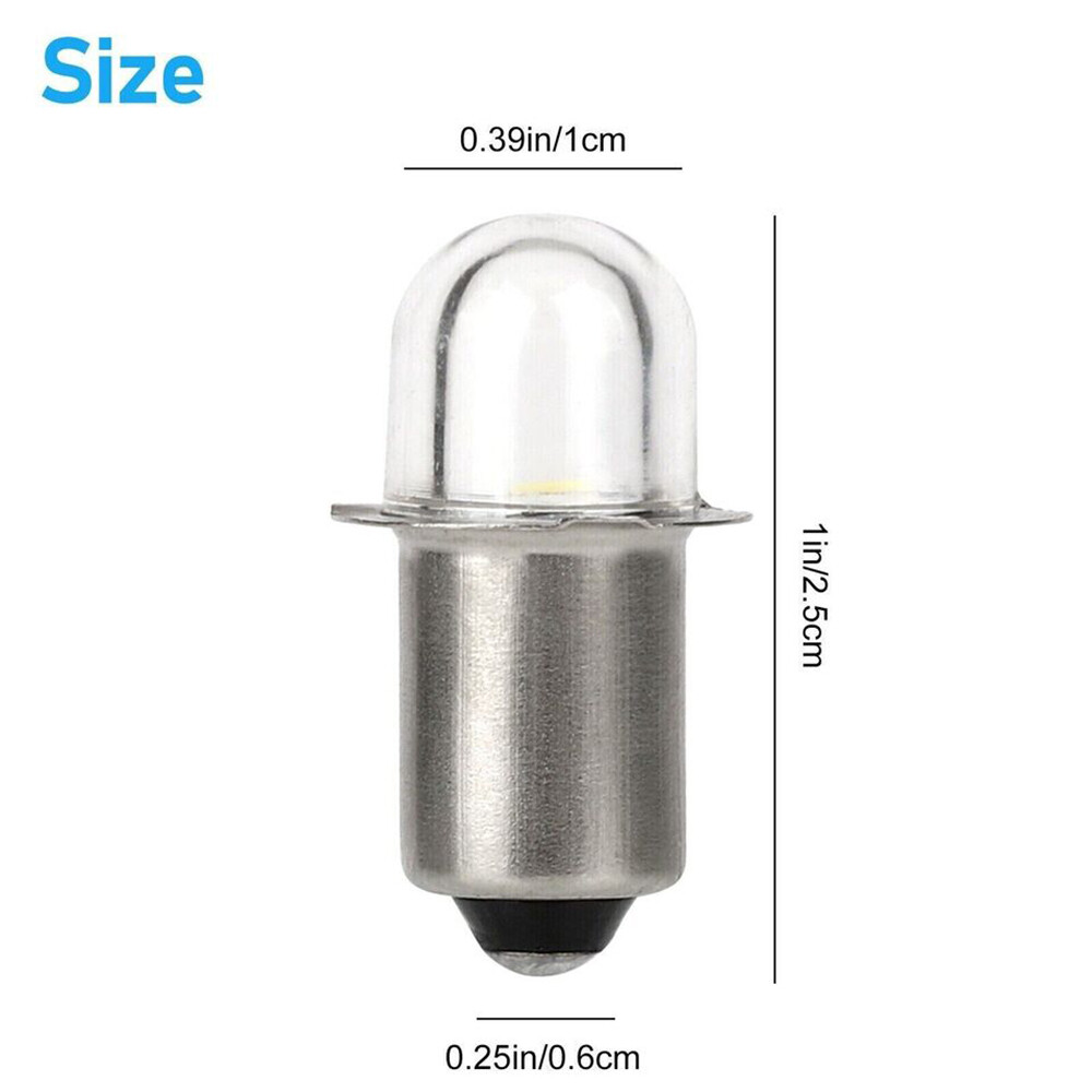 (4) 18 Volt LED Bulbs Replacements for Porter Cable PC18FL Flashlight