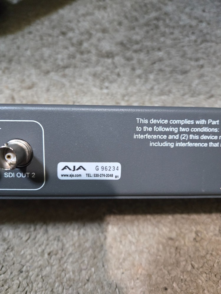 AJA KL Box KLBox 101885 Video Editing External Breakout Box