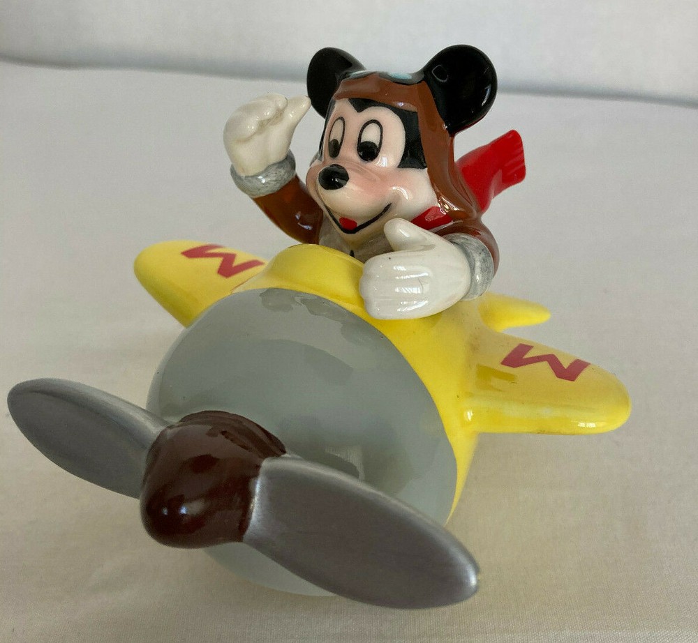 Disney Mickey in Plane Figure