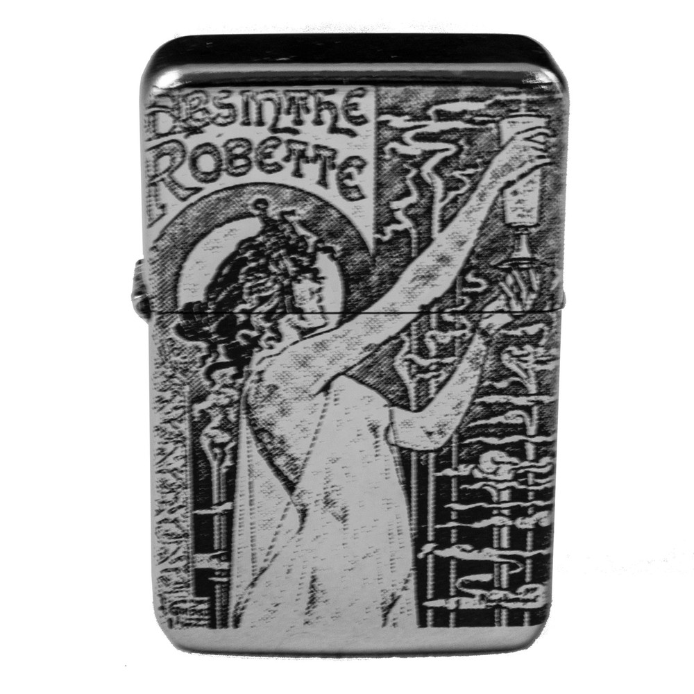 Lighter - Absinthe Robette High Polish Chrome