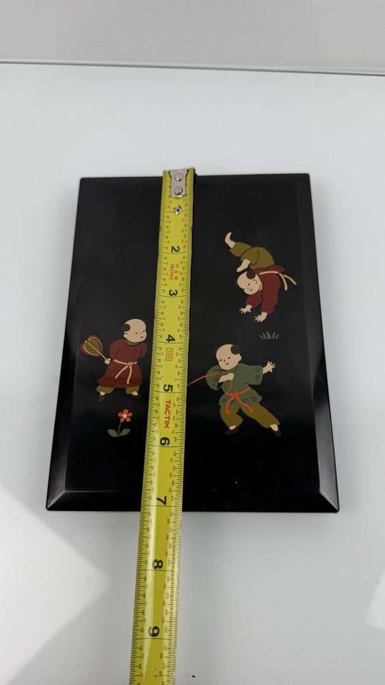 Vintage Black Chinese Notebook