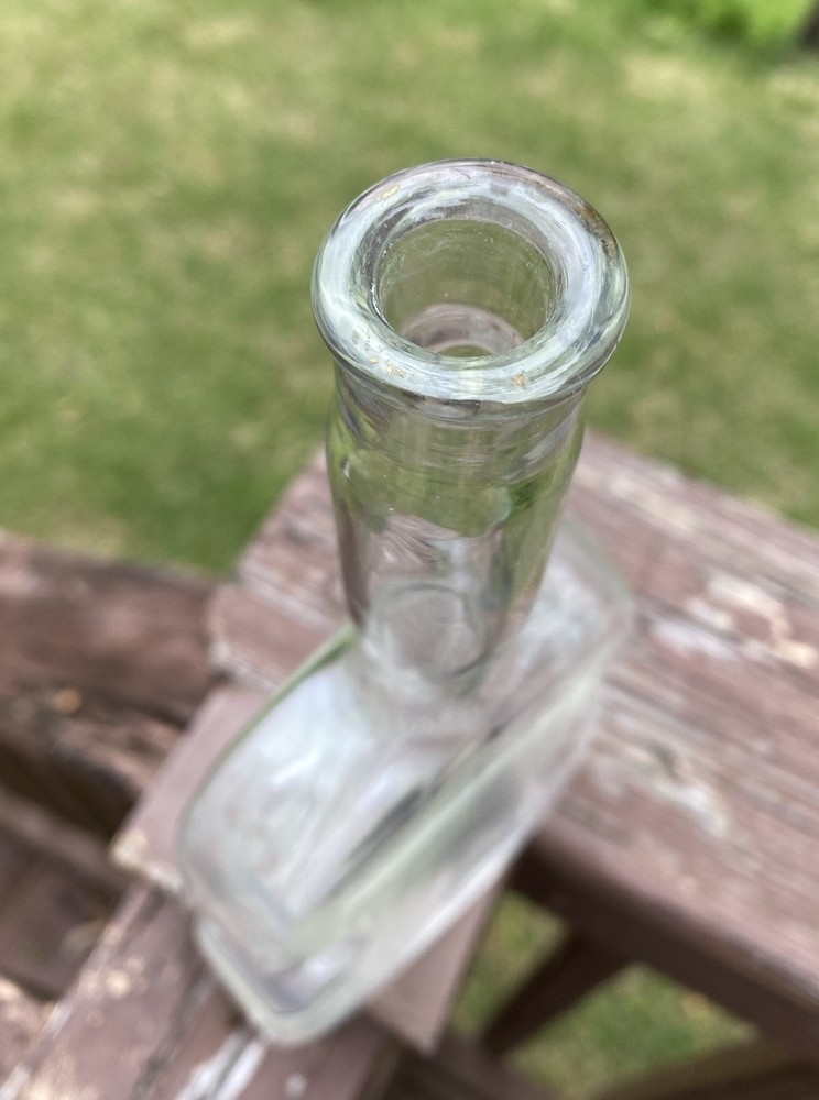 Blown Clear Cello Bottle