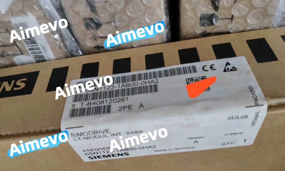 Shipped via DHL Express 6SN1123-1AB00-0HA2