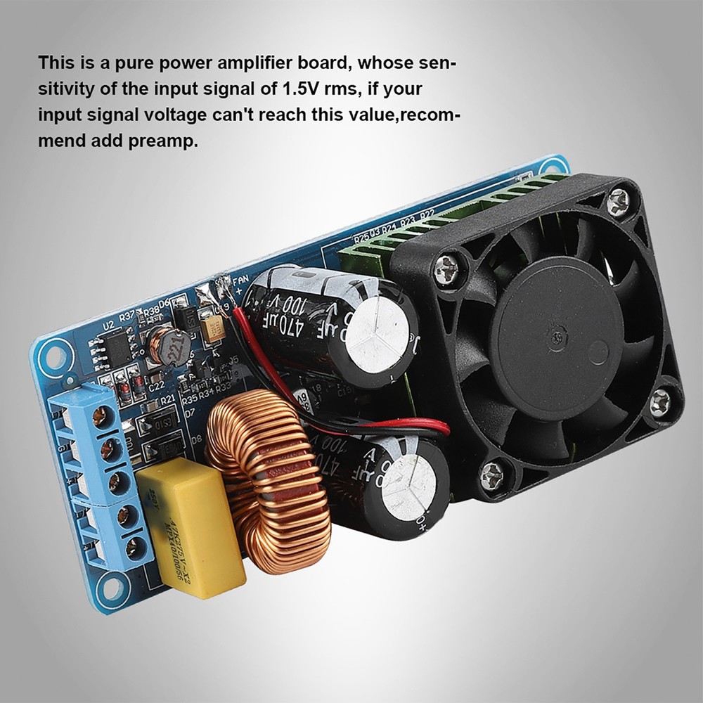 500W Mono Channel Digital Power Amplifier Board For HIFI System