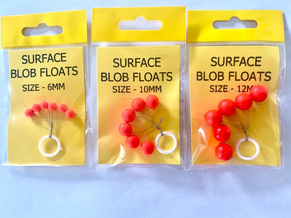 SURFACE BLOB FLOATS FLUORO ORANGE - 6mm / 10mm / 12mm