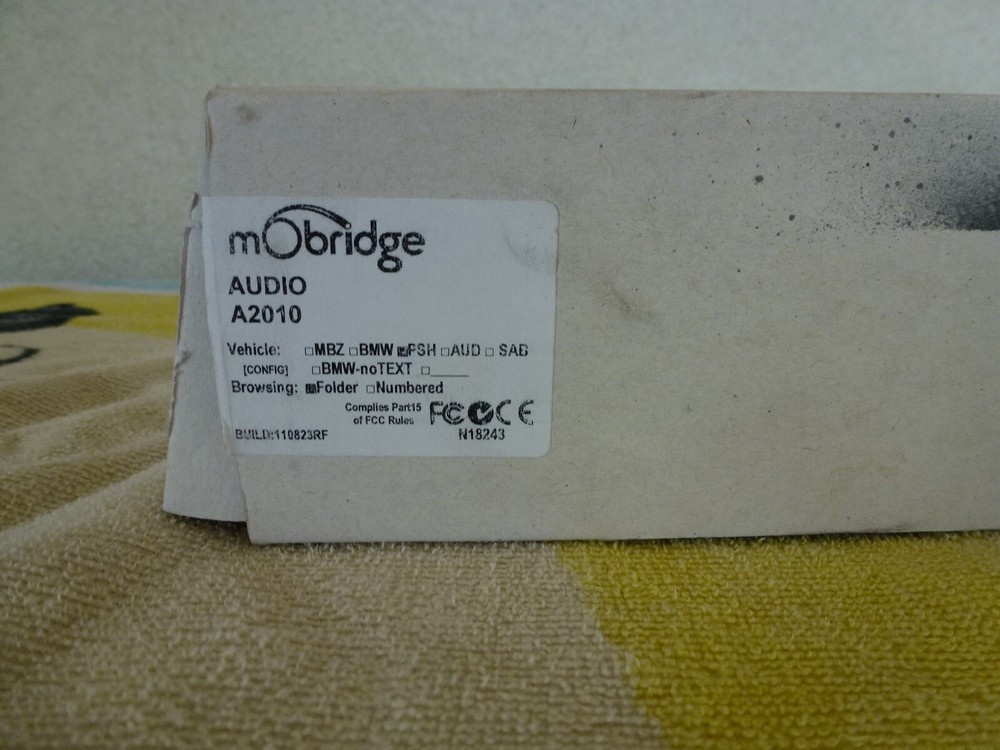 Mobridge A2010 Porsche iPod Vehicle Integration Module Kit Set