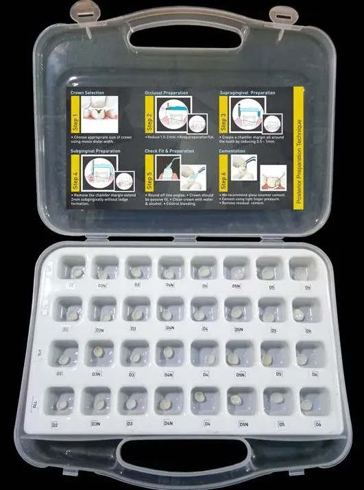 Kids-e-Crown Zirconia Crowns Primary First Molar Kits
