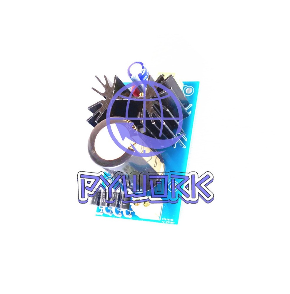 LT1083CP Linear adjustable voltage regulated DC power supply kit DIY