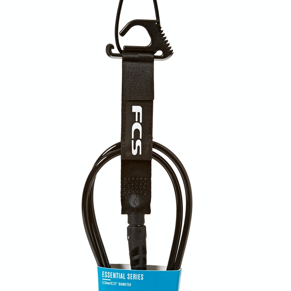 FCS Essential Comp Leash Black20 5ft0in