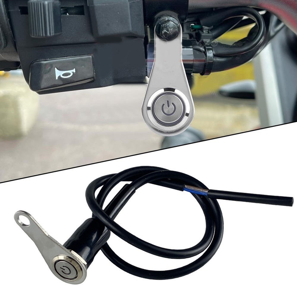 12V LED Motorcycle ON/OFF Switch Ensuring Bright Lighting for Safe Riding