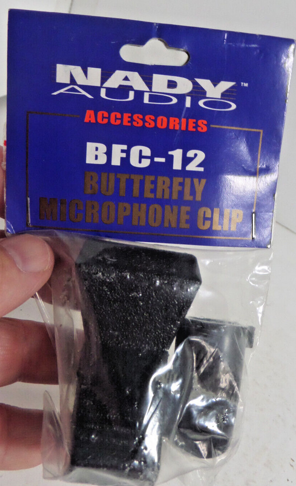 Nady audio BFC-12 butterfly microphone clip