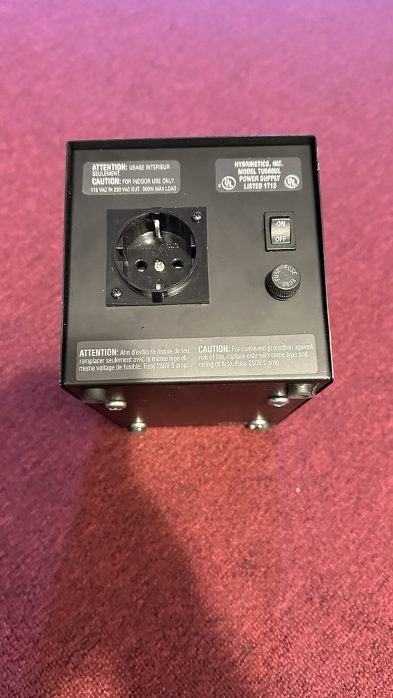 HYBRINETICS Step Up Voltage Converter - 500W US Plug