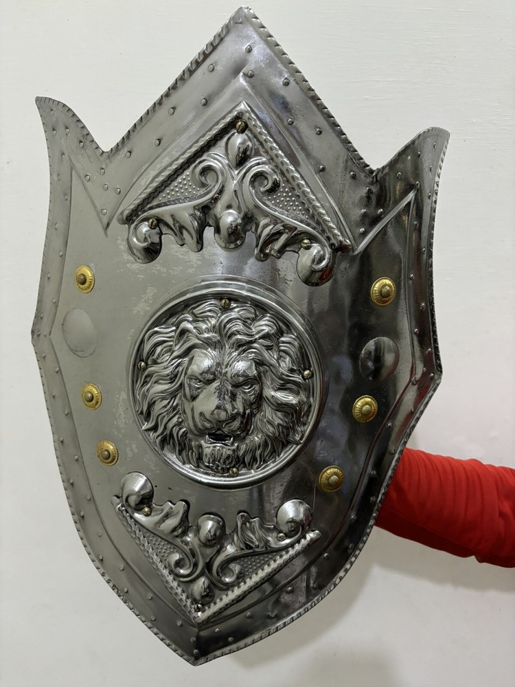 Medieval Viking Shield Lion Face Shield