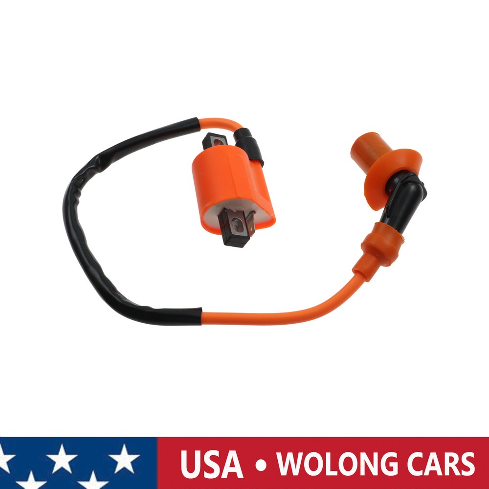 Racing Ignition Coil Spark Plug Lead Fit for 150cc 250cc Engine ATV Buggy