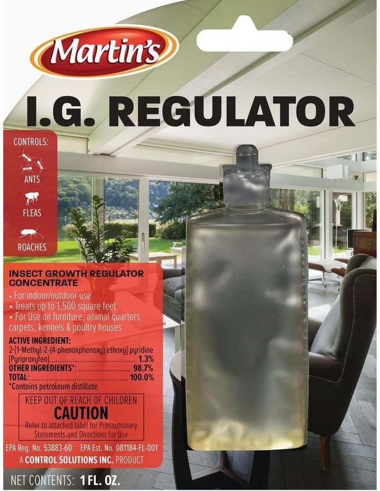 I.G. Regulator 1 Oz - Unscented Pest Control Solution for Homes & Businesses