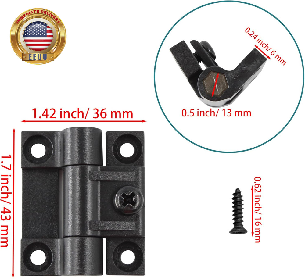 43Mmx36Mm Adjustable Torque Position Control Hinges, Adjustable Plastic Cabinet