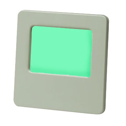 Green Night Light Limelite Luminescent Soft Glow Wall Plug Guide lite