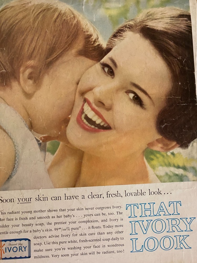 Ivory Soap, Full Page Vintage Print Ad