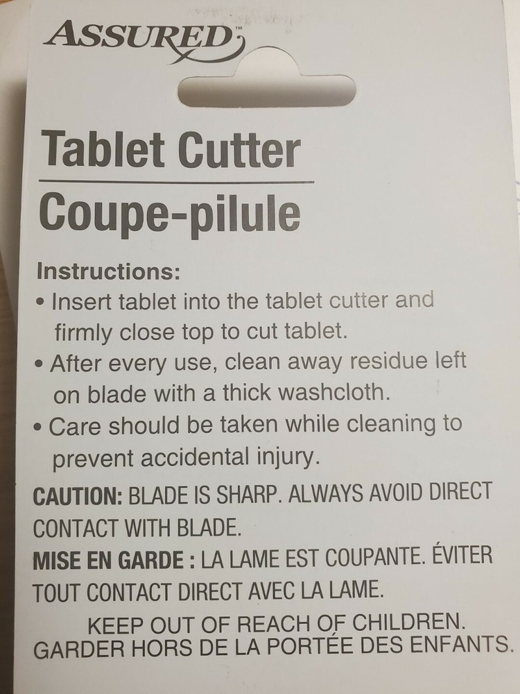 ASSURED "TABLET CUTTER"