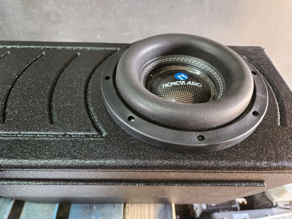 2014 - 2018 Custom Gmc Sierra Crew Cab subwoofer box Dual 8" Ported 2007-2013
