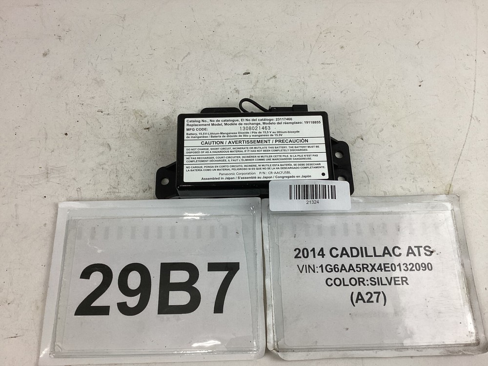2013-2018 Cadillac ATS Backup Battery Computer Control Module 23117460 OEM.