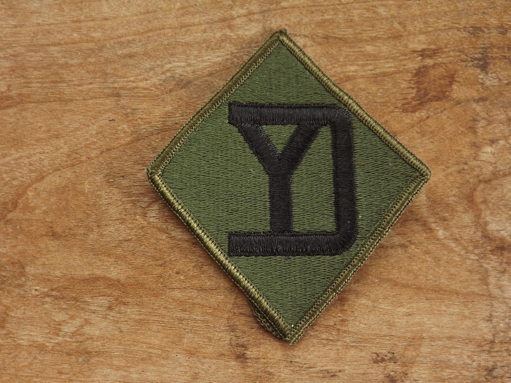 26th Infantry Division Patch, Subdued - INV# C624