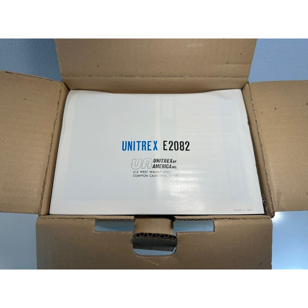 VINTAGE *NEW* 1970's Unitrex Eiko Electric E2082 10-Key Adding Machine Printer