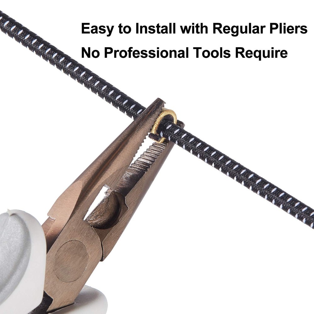 40 Archery String Nocking Points Durable Easy Install for Consistent Shooting