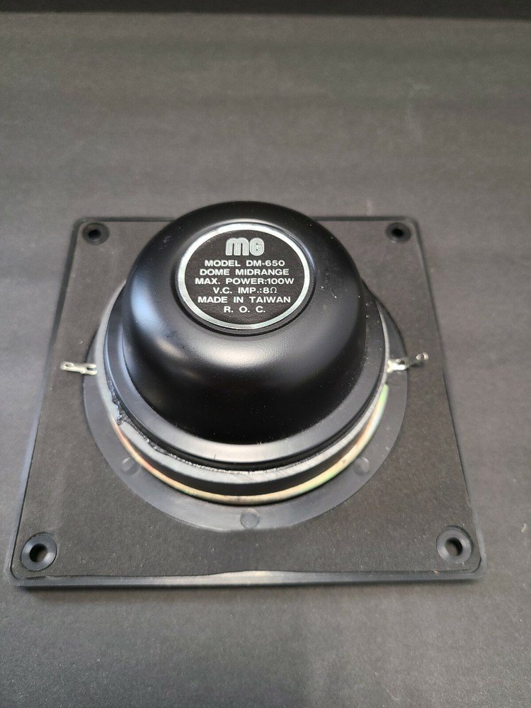MG, 8 Ohm Midrange Driver DM-650 New Old Stock