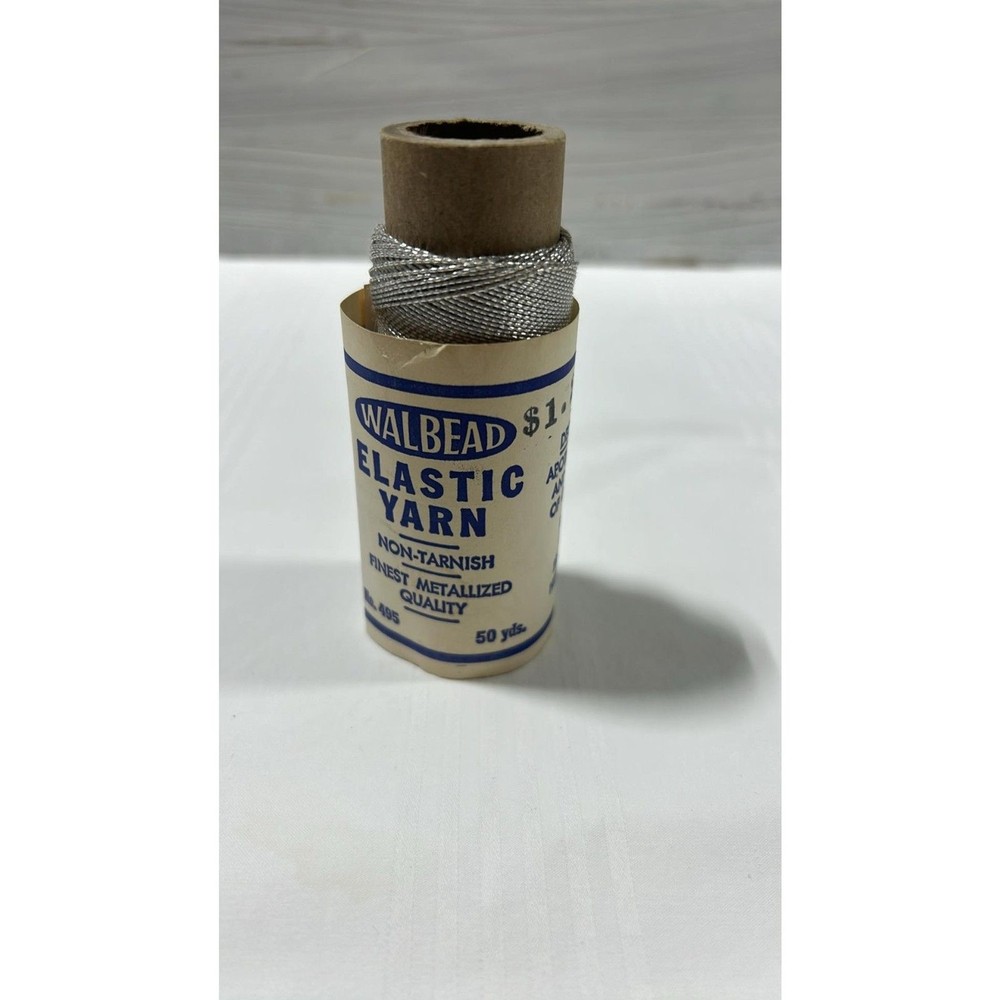 Walbead Yare Metallic Elastic  Silver